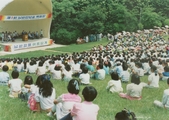 봉양초등학교 학전분교장 1980년대 남한강 보호 백일장
