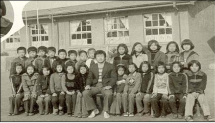 1978년 도전11기 졸업사진(도담초 도전분교)