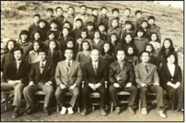 1977.2.14. 제19회 졸업사진(단천초 두항분교)