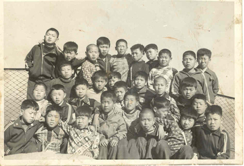 1970년대 학생들(회동국민학교)