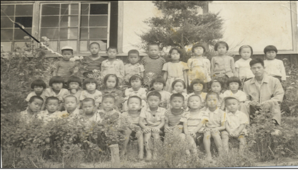  1971년 2학년 학생(어상천초 덕문곡분교)