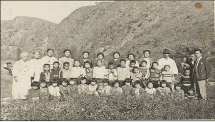  1971년 봄소풍(어상천초 덕문곡분교)