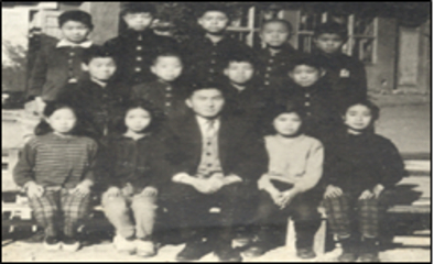  1966년 졸업사진(대강초 올산분교)