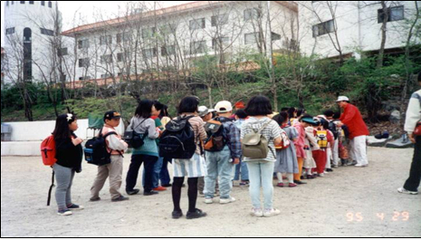 1995년 수학여행(단양초 금곡분교)