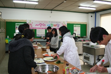 2012년 사랑의 새참배달(단산고등학교)