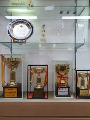 트로피 모음(백곡중학교)