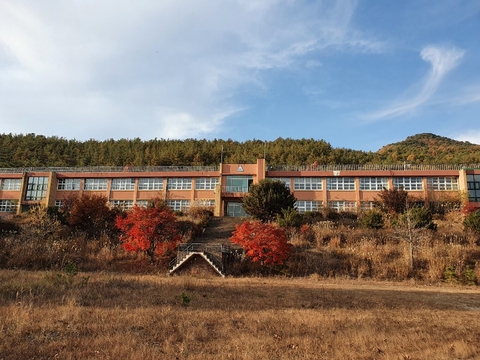 속리중 전경(2020. 11.)