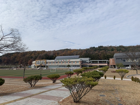 내북중학교 전경(2020)