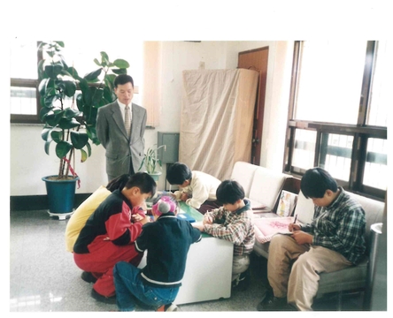 수산초 대전분교 기념사진