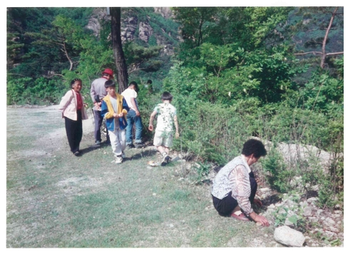 수산초 대전분교 기념사진