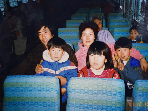 맹동초등학교 통동분교장- 91년 임진각견학
